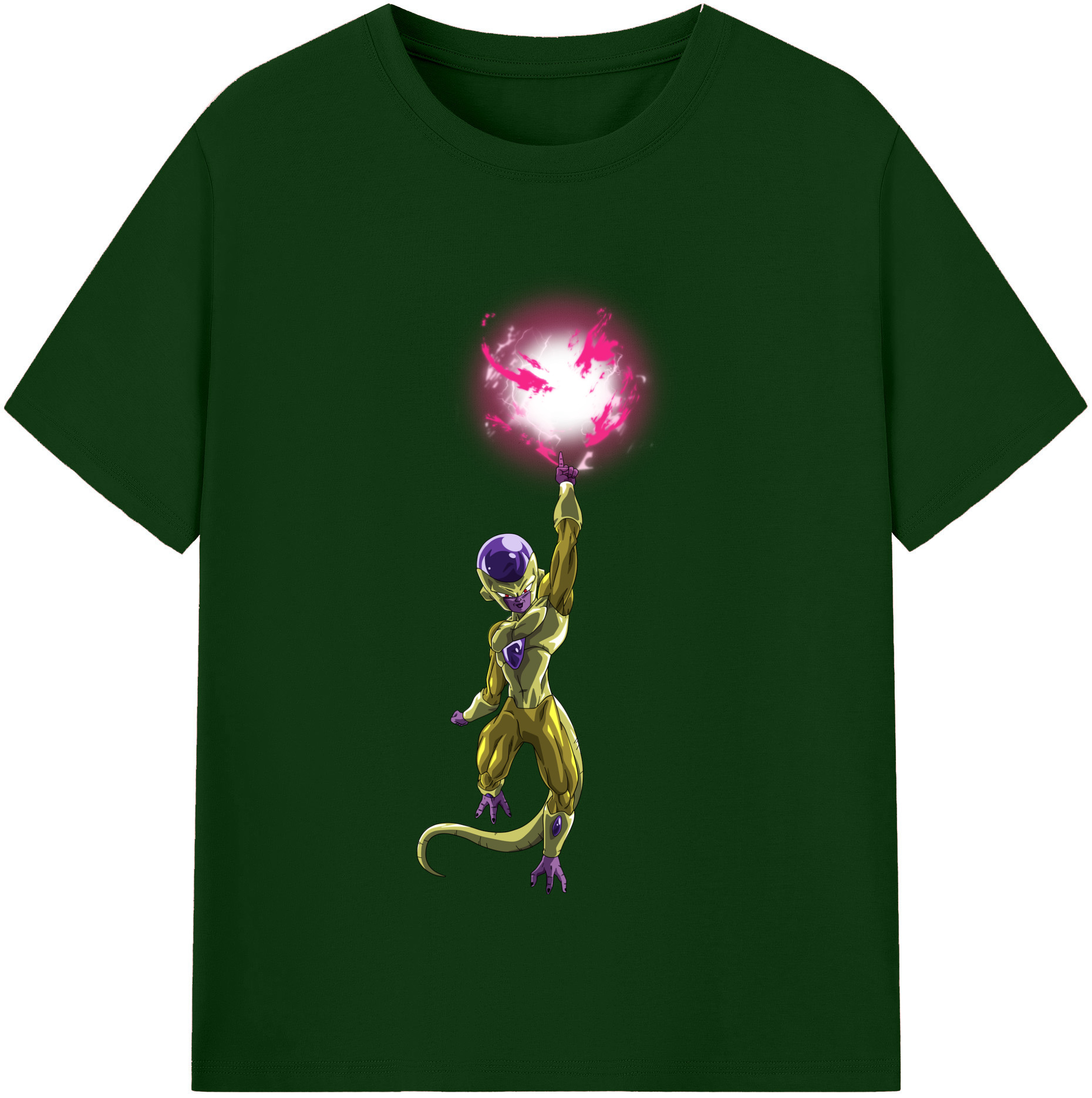 （画像用） ドラゴンボール フリーザ DRAGON BALL Frieza 綿100％半袖Tシャツ（フロントプリント）